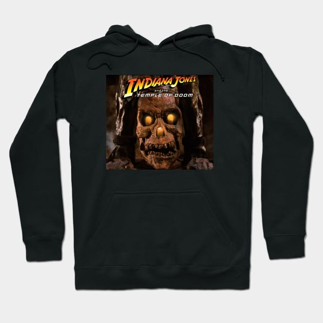 Temple of doom - Fortune And Glory Hoodie by Buff Geeks Art